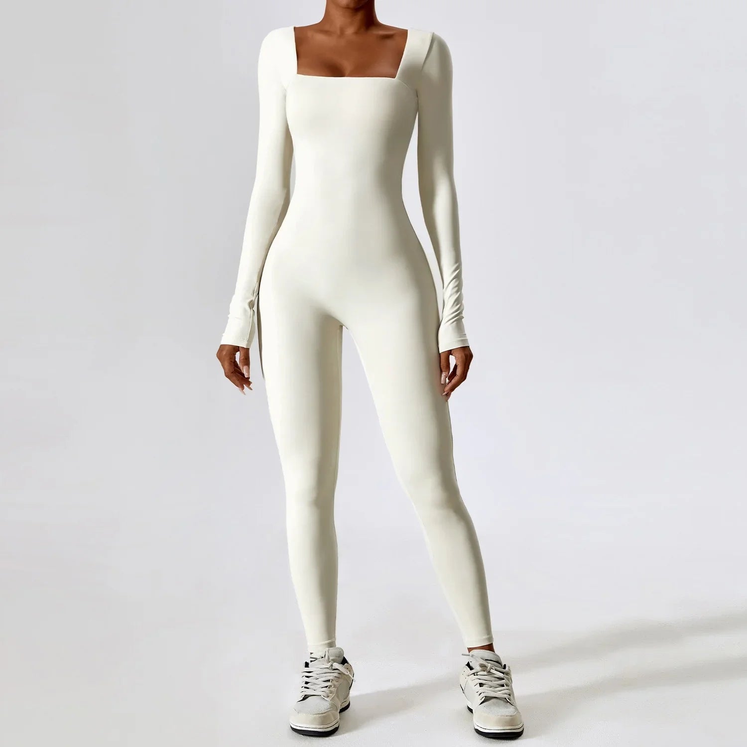 Tight-fitting long-sleeved yoga clothes for women, nude fitness sports quick-drying yoga jumpsuits eprolo